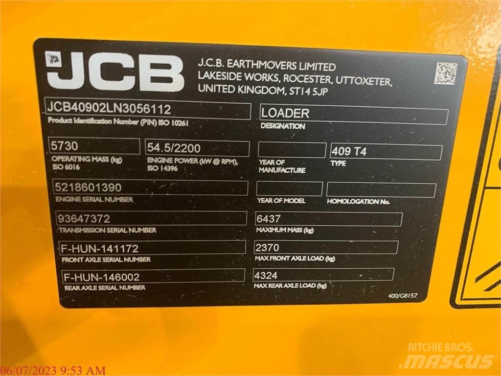 JCB 409 Utovarivači na kotačima