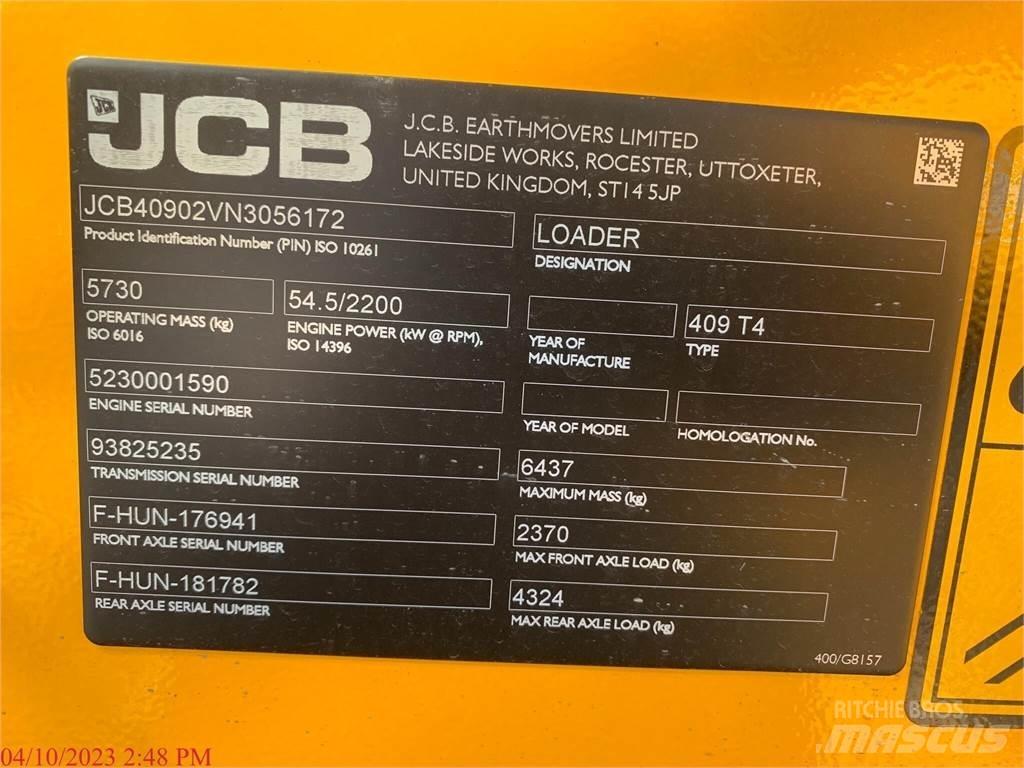 JCB 409 Utovarivači na kotačima