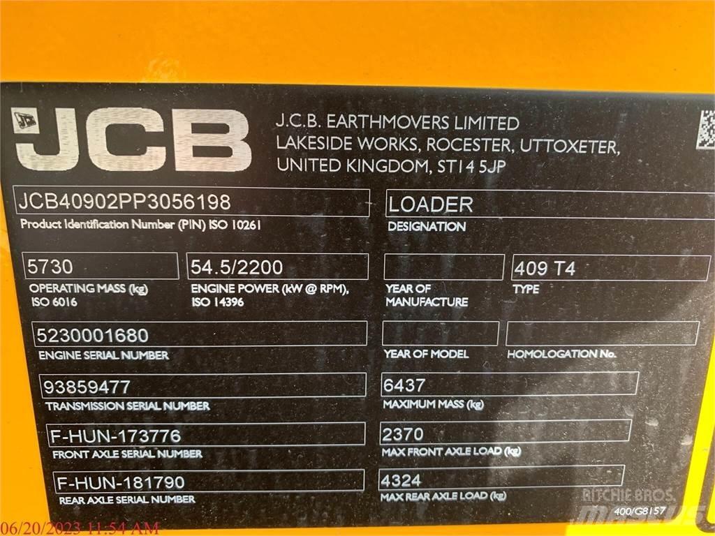 JCB 409 Utovarivači na kotačima