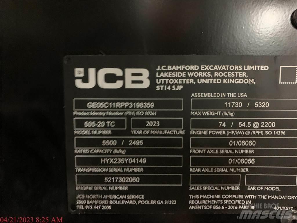JCB 505-20TC Teleskopski viličari