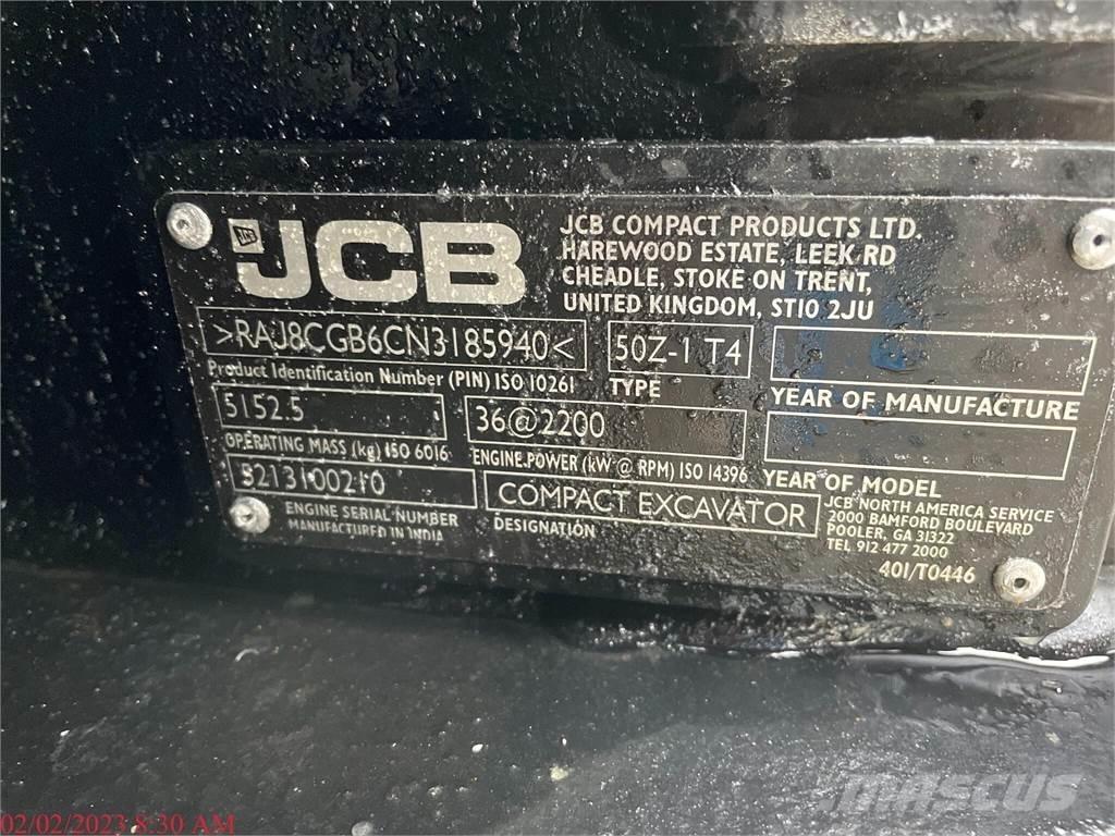 JCB 50Z-1 Mini bageri <7t