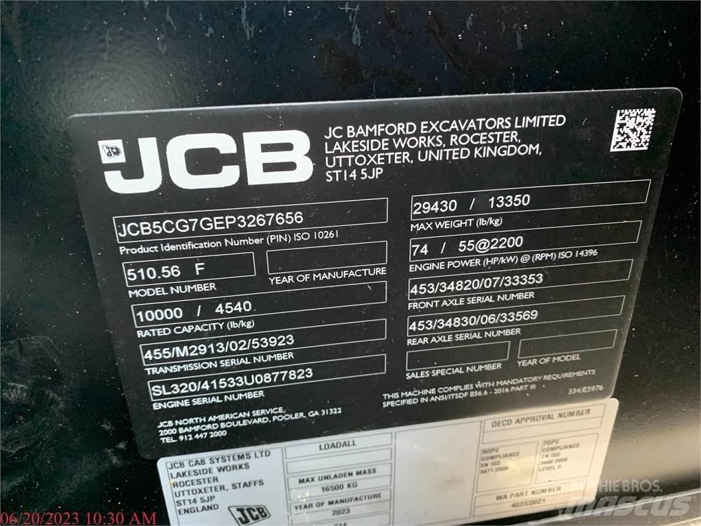 JCB 510-56 Teleskopski viličari