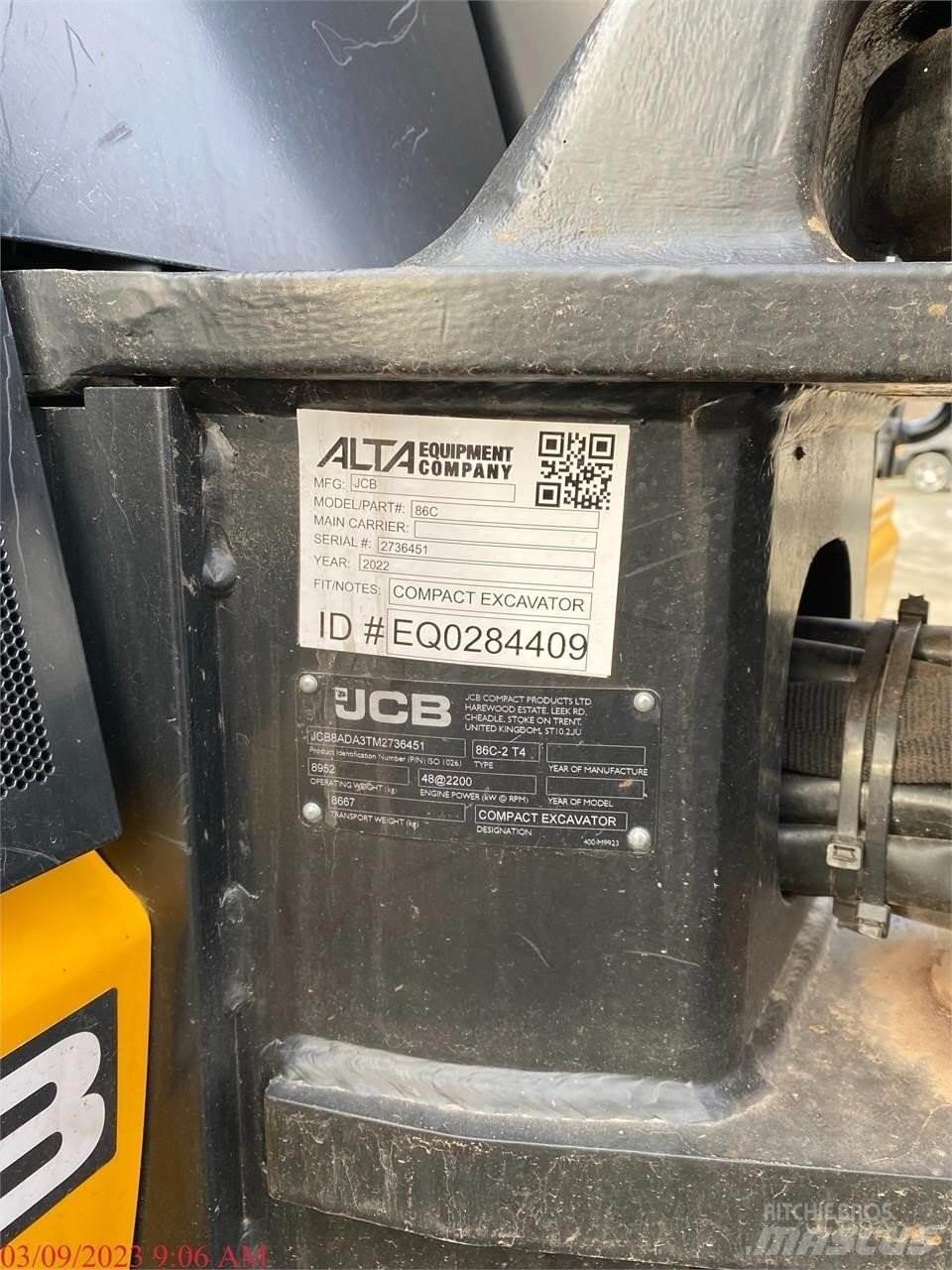JCB 86C-2 Bageri gusjeničari