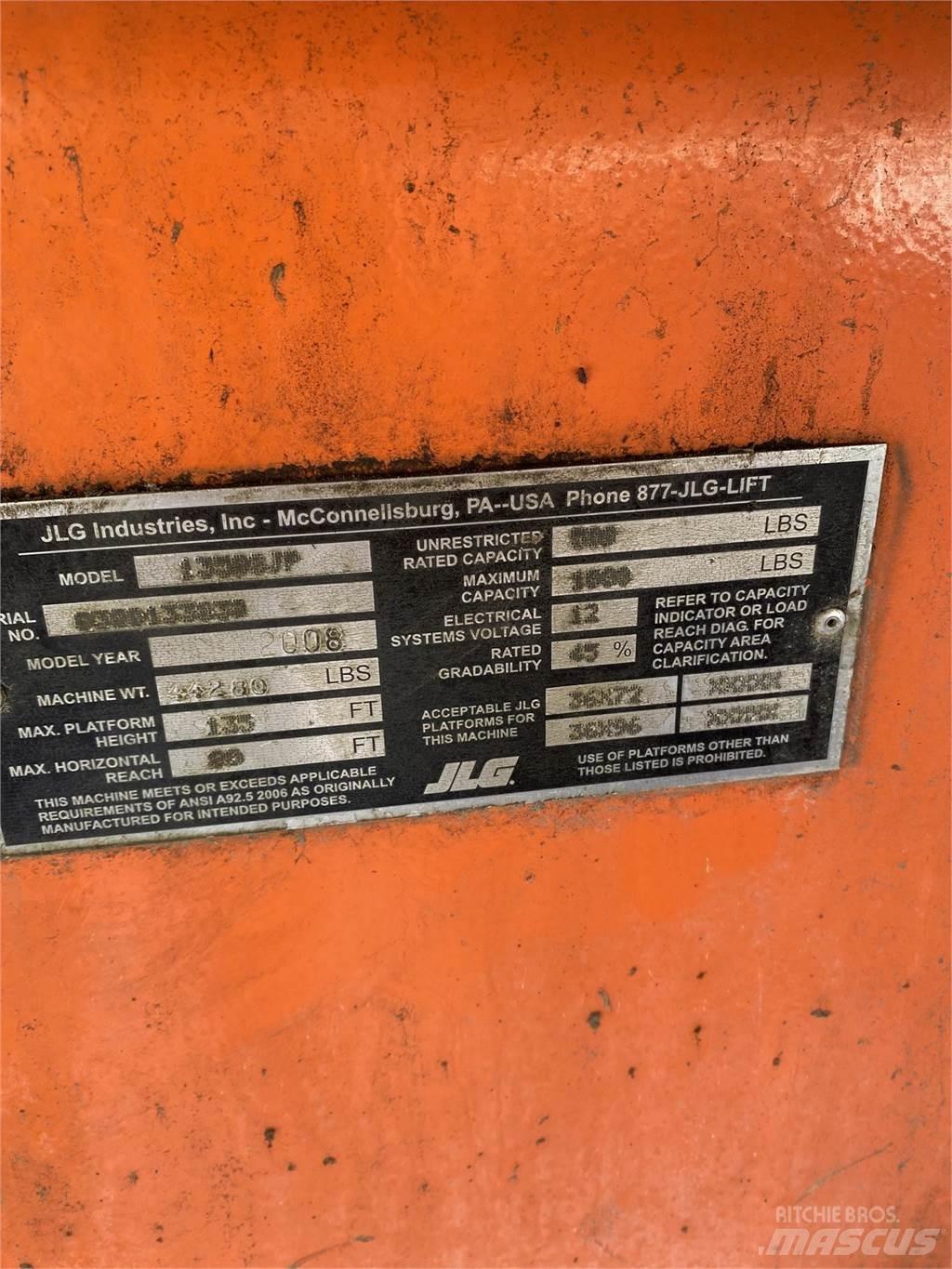 JLG 1350SJP Teleskopske podizne platforme
