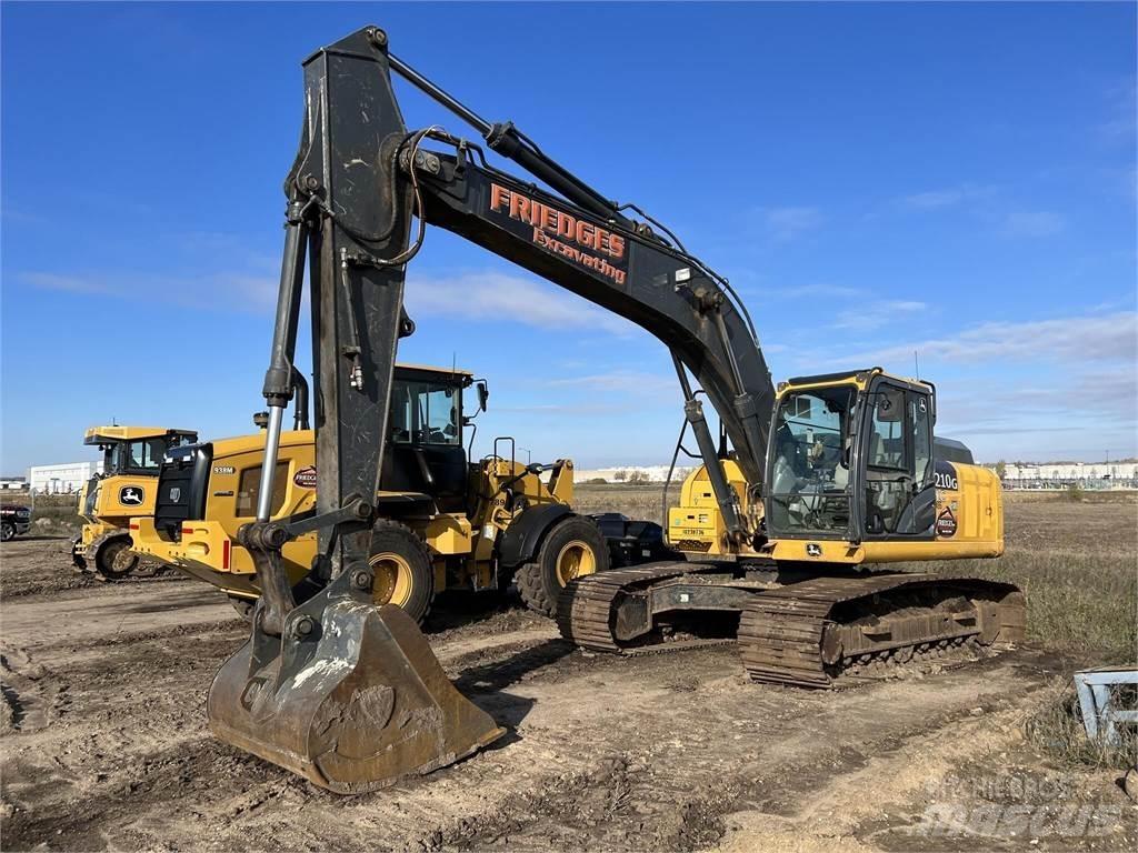 John Deere 210G LC Bageri gusjeničari