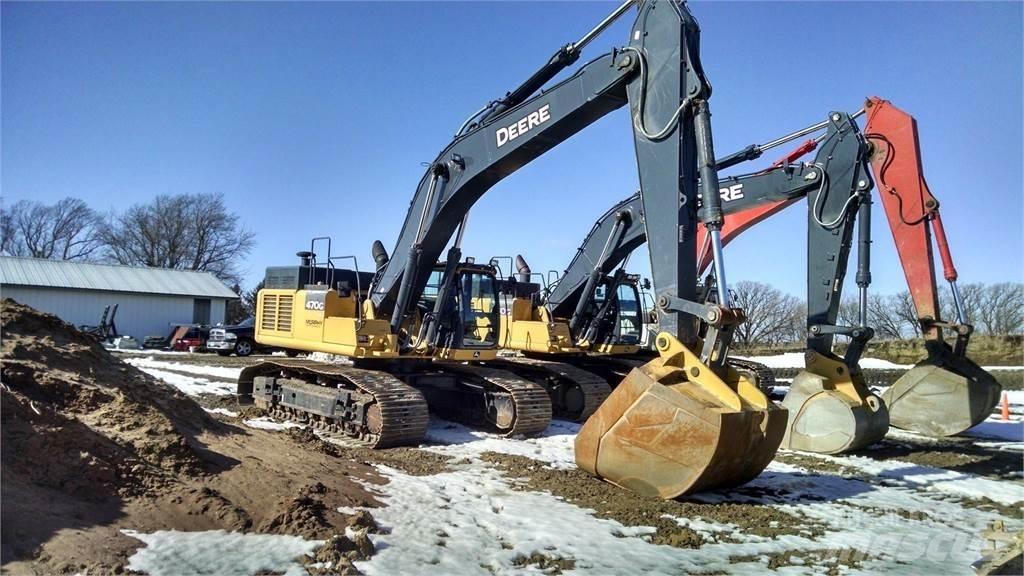 John Deere 470G LC Bageri gusjeničari