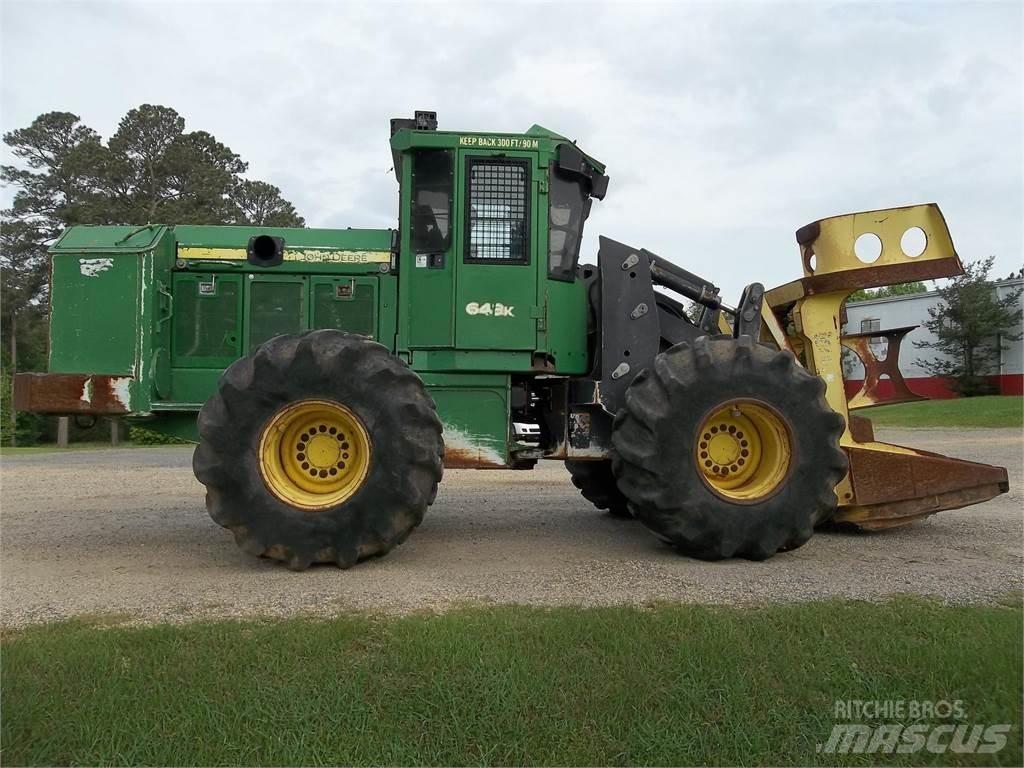 John Deere 643K Strojevi za sječu stabala