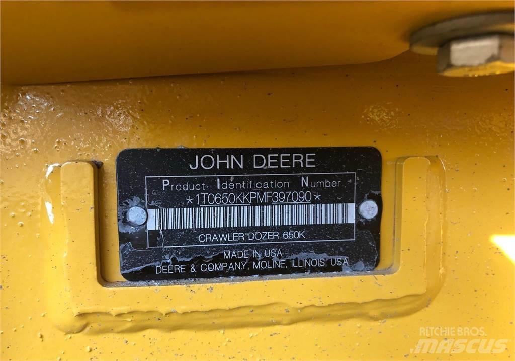 John Deere 650K LGP Buldožeri gusjeničari