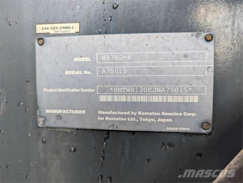 Komatsu WA380-8 Utovarivači na kotačima