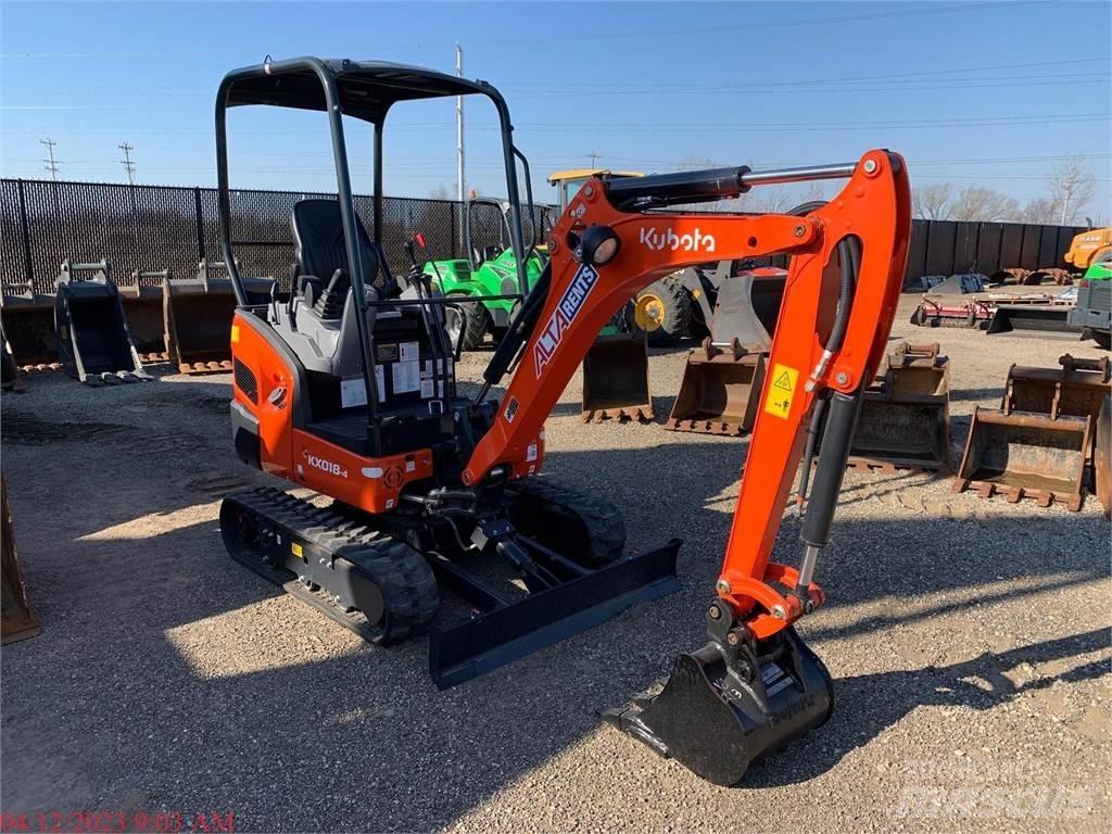 Kubota KX018-4 Mini bageri <7t