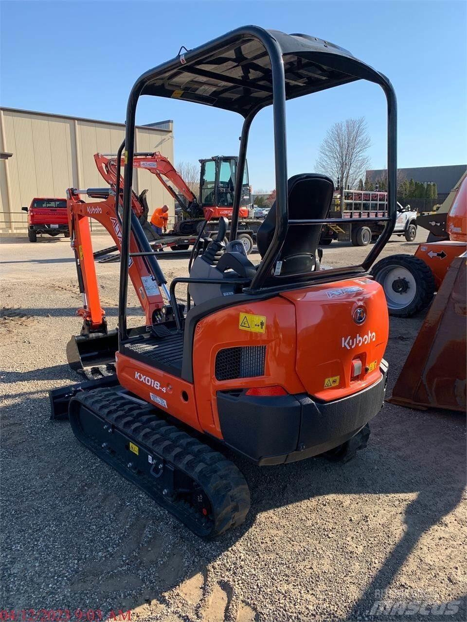 Kubota KX018-4 Mini bageri <7t