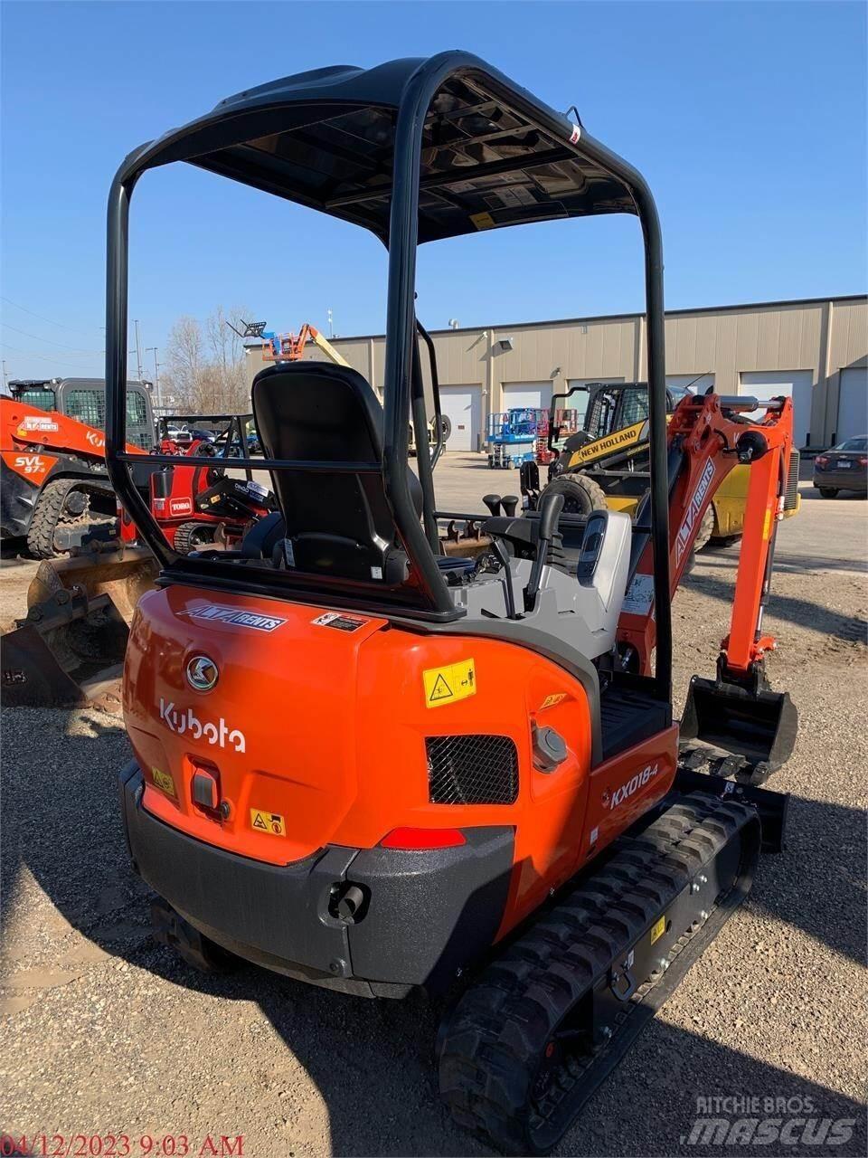 Kubota KX018-4 Mini bageri <7t