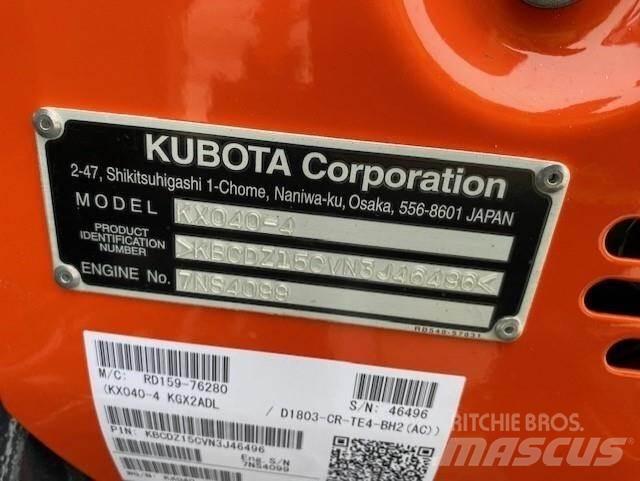 Kubota KX040-4 Mini bageri <7t