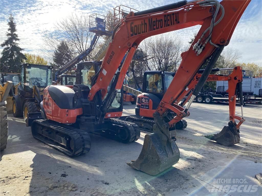 Kubota KX080 Bageri gusjeničari