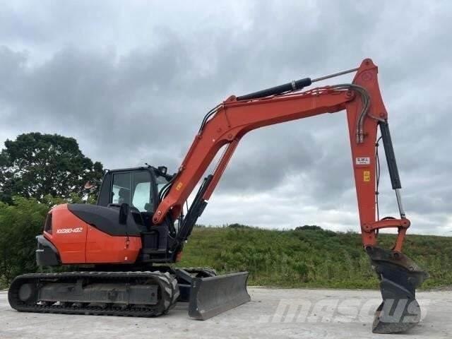 Kubota KX080-4A Bageri gusjeničari