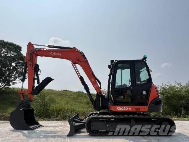 Kubota KX080-4A Bageri gusjeničari