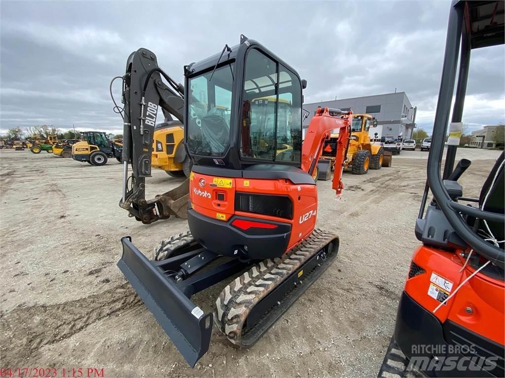 Kubota U27-4 Mini bageri <7t
