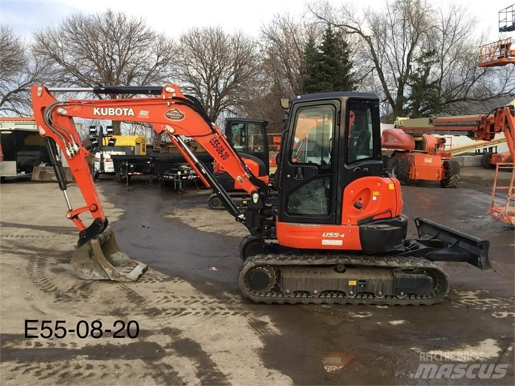 Kubota U55-4 Mini bageri <7t