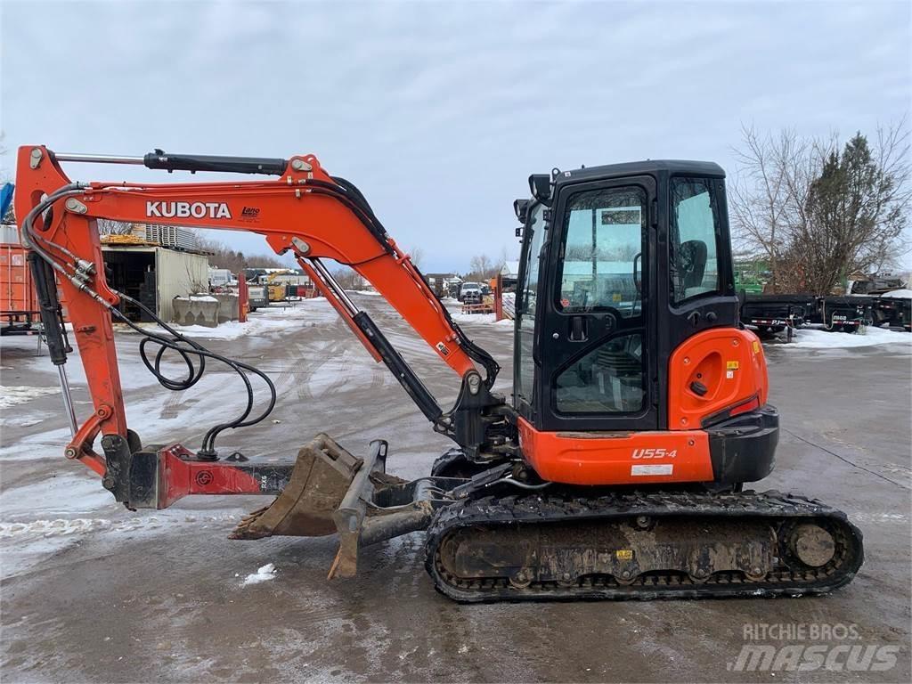 Kubota U55-4 Mini bageri <7t
