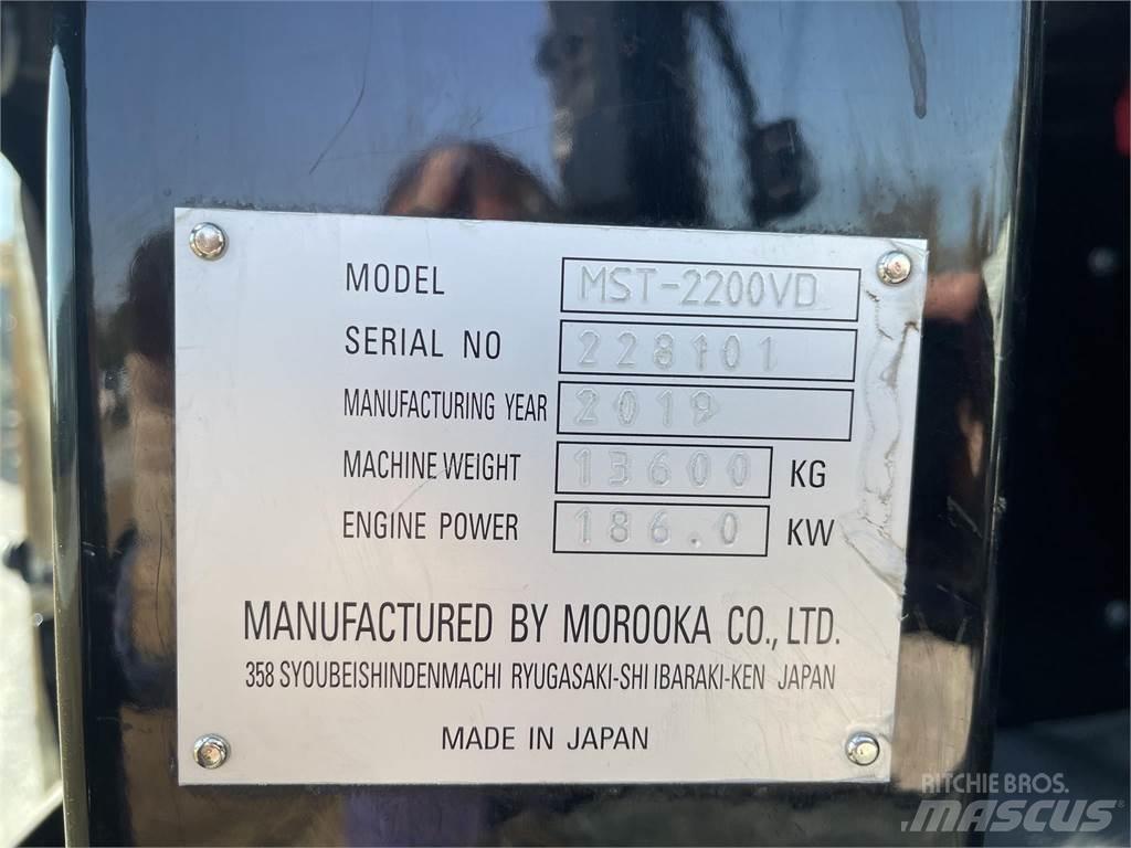 Morooka MST2200VD Demperi na gusjenice