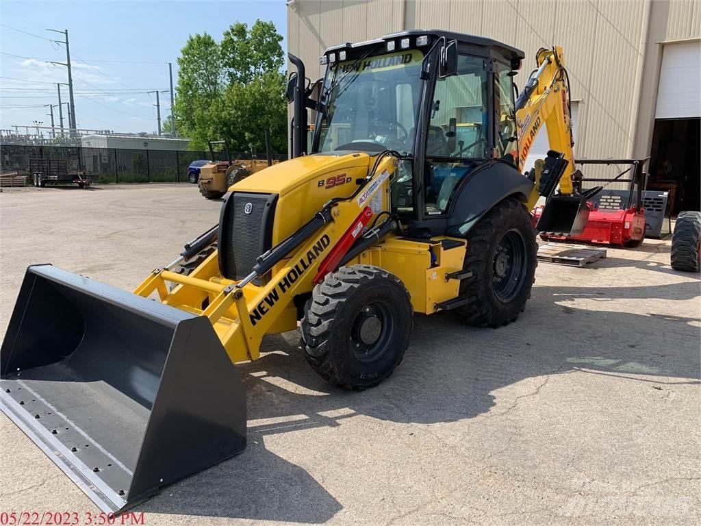 New Holland B95D Utovarni rovokopači