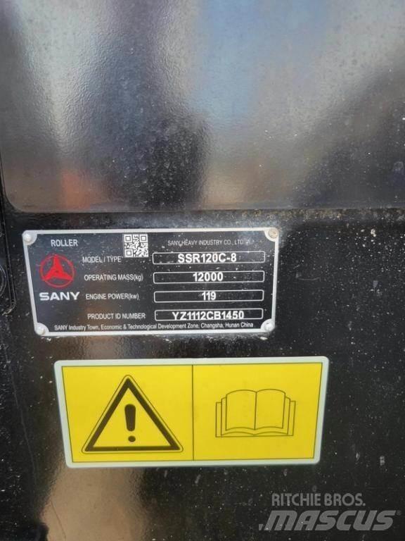 Sany SSR120C-8 Valjci sa dvojnim bubnjem
