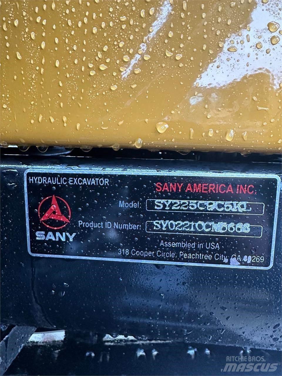 Sany SY225C Bageri gusjeničari