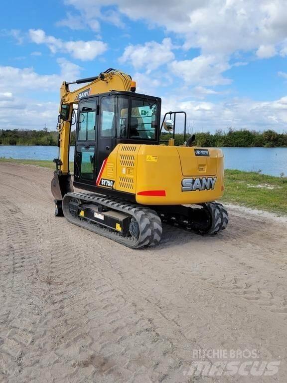 Sany SY75C Bageri gusjeničari