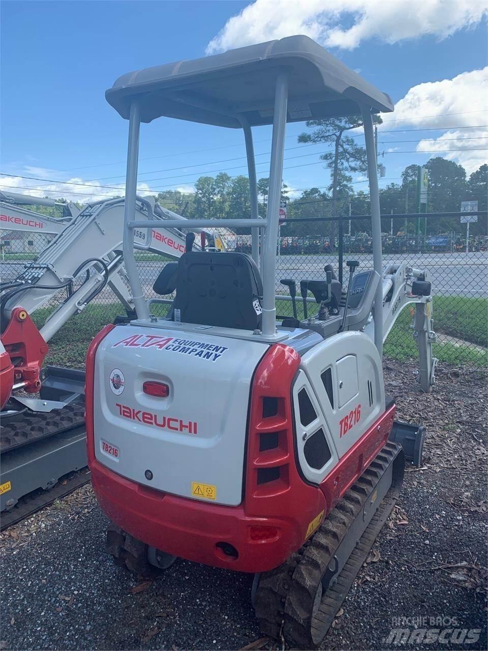 Takeuchi TB216 Mini bageri <7t