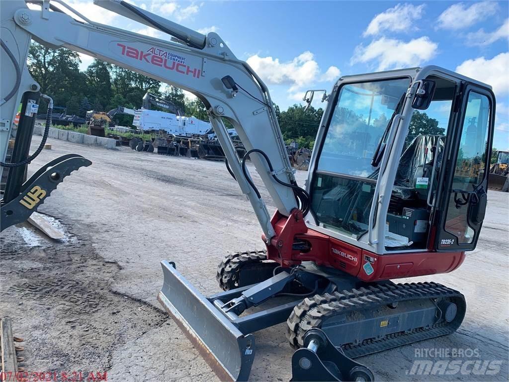 Takeuchi TB235-2 Mini bageri <7t
