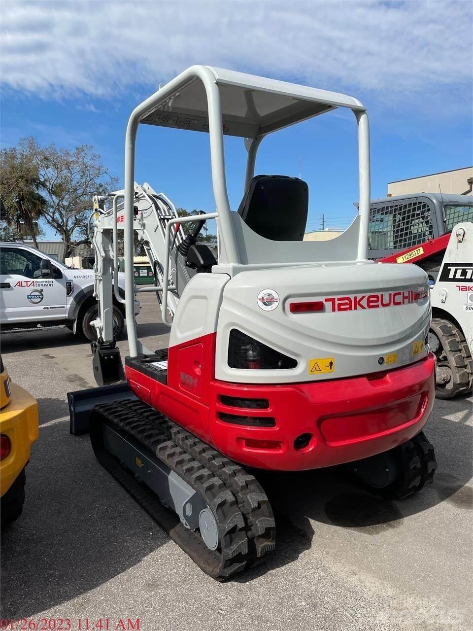 Takeuchi TB235-2 Mini bageri <7t
