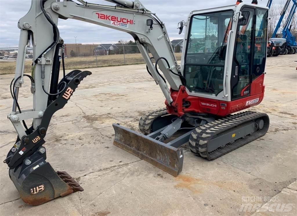 Takeuchi TB235-2 Mini bageri <7t