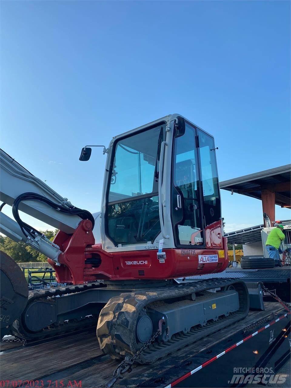 Takeuchi TB260 Bageri gusjeničari