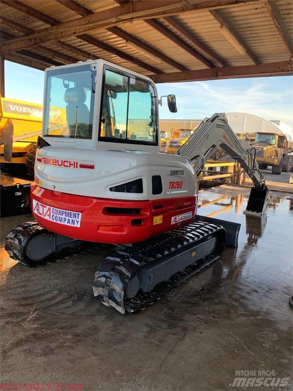 Takeuchi TB260 Bageri gusjeničari