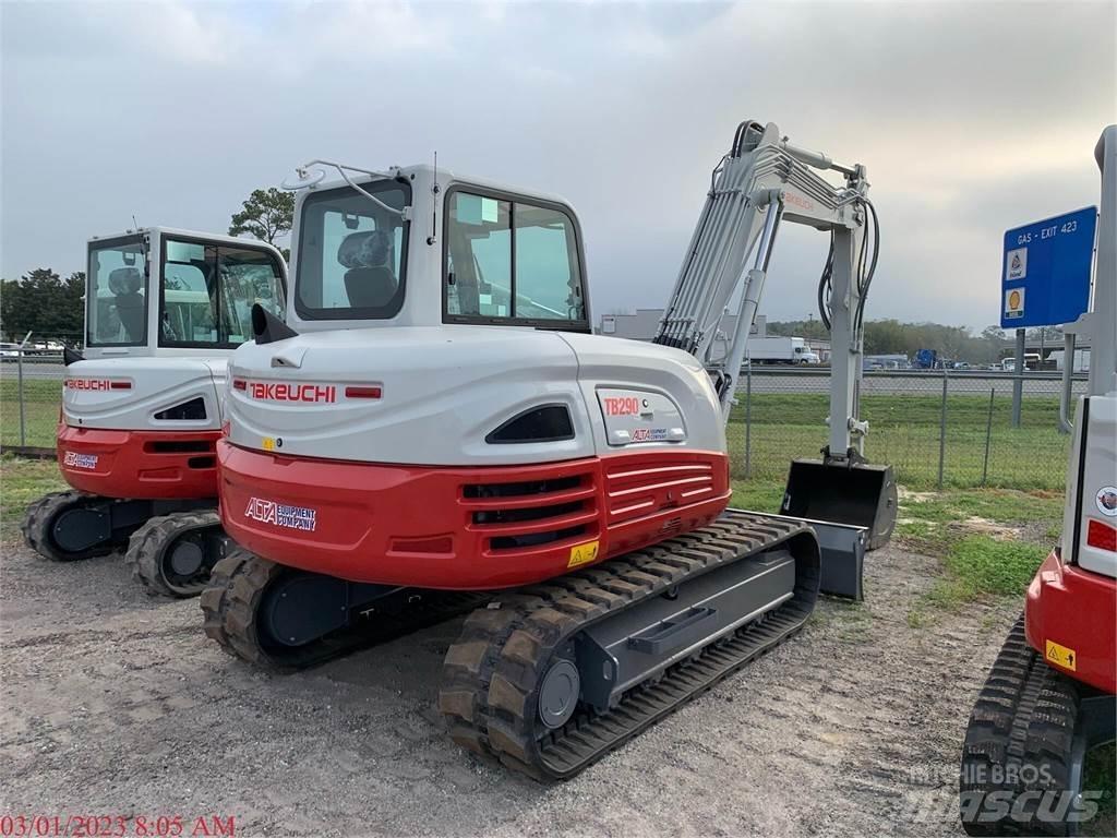 Takeuchi TB290 Bageri gusjeničari