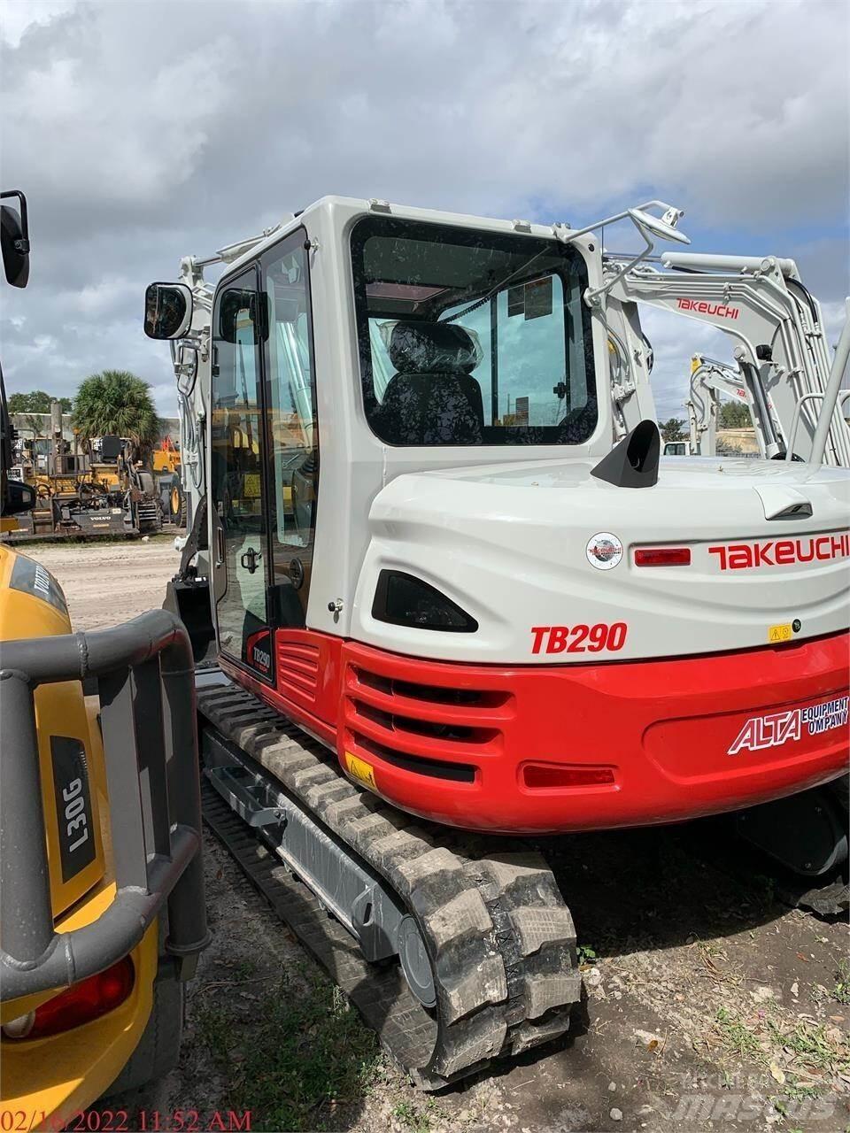 Takeuchi TB290 Bageri gusjeničari