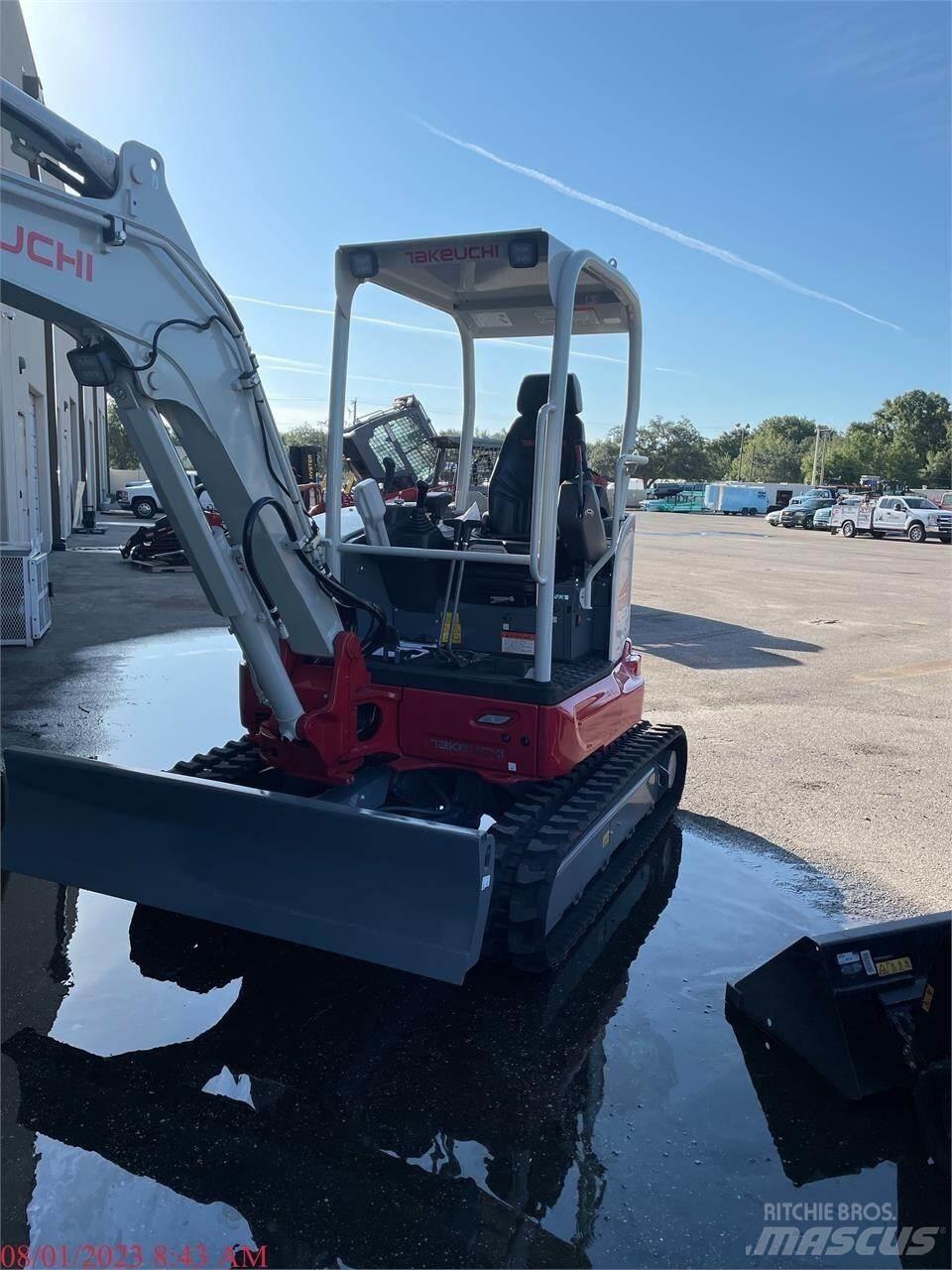 Takeuchi TB335R Mini bageri <7t