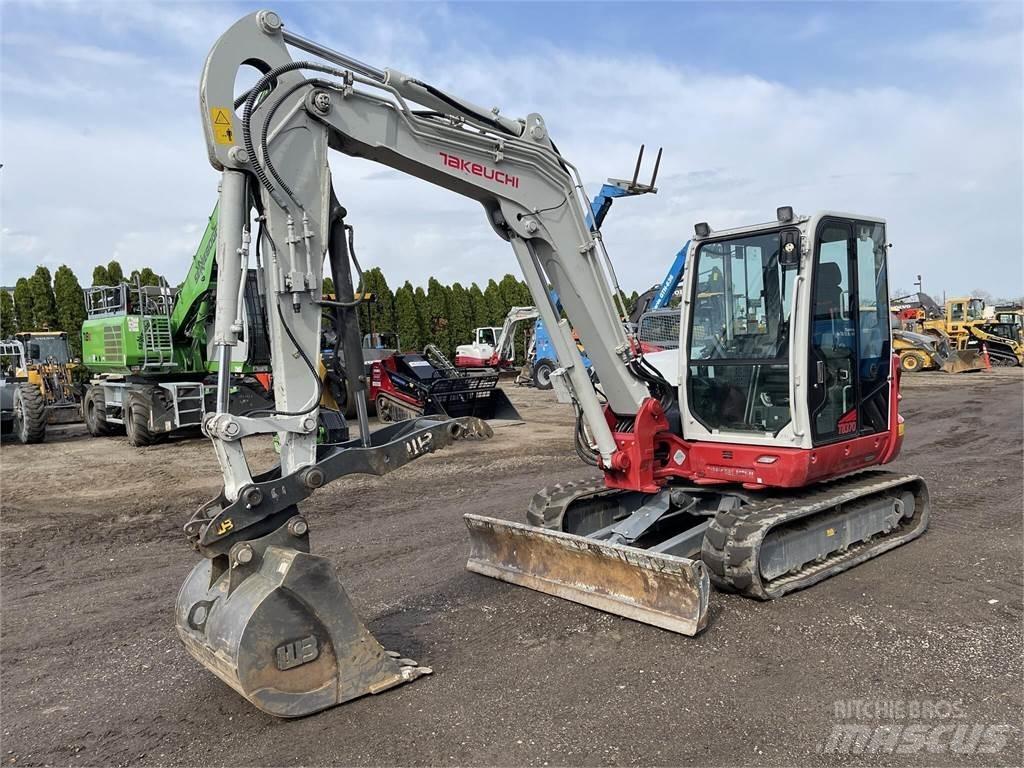 Takeuchi TB370 Bageri gusjeničari