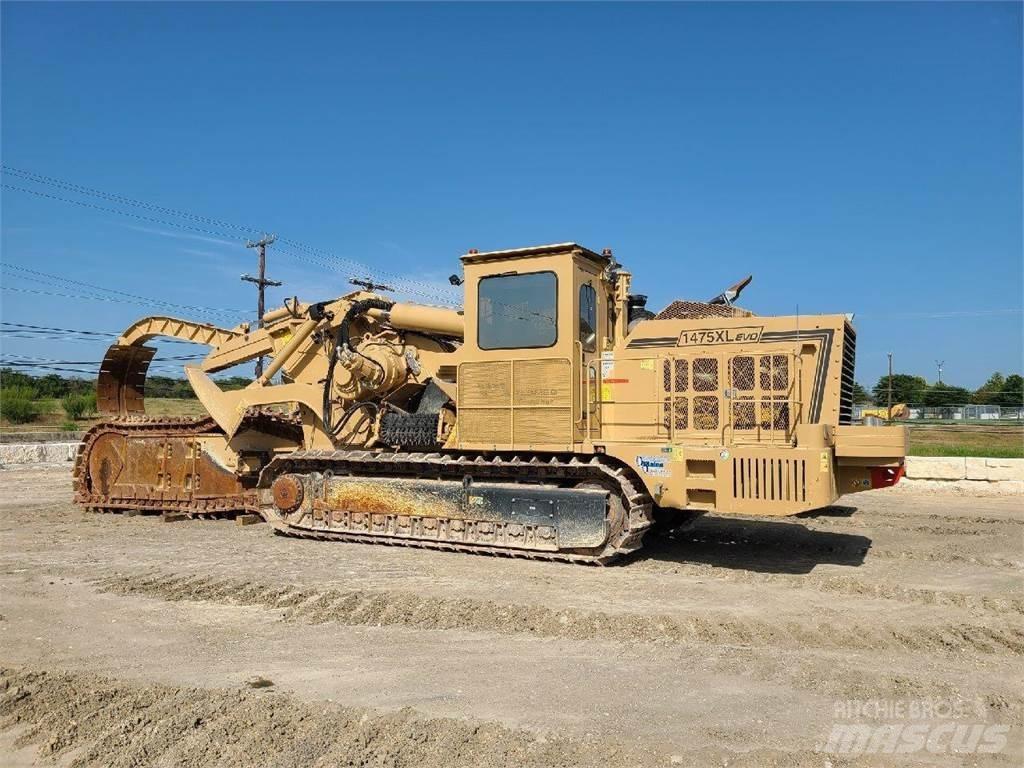 Tesmec 1475XL EVO Rovokopači freze za kanale Trenčeri