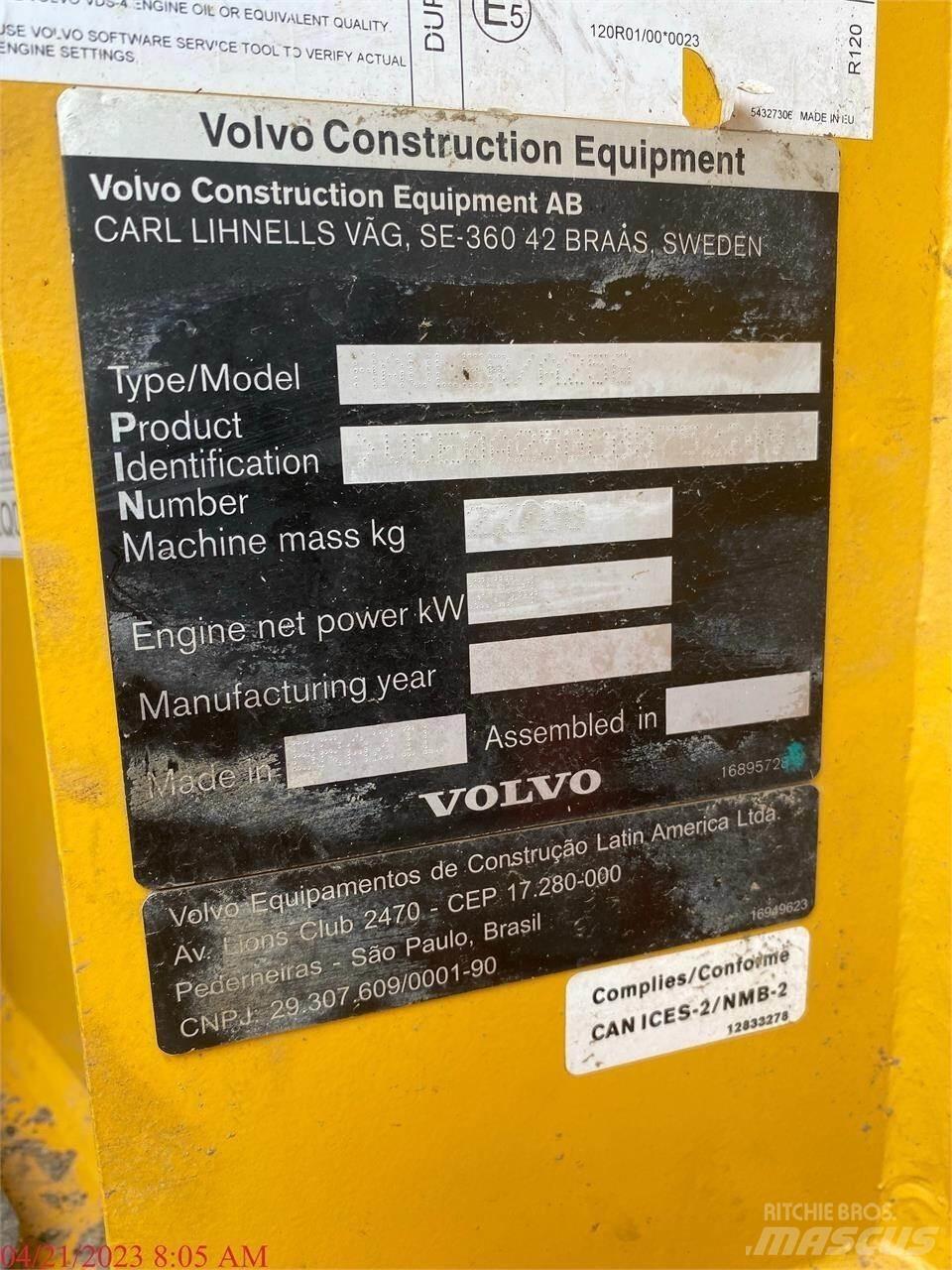 Volvo A25G Zglobni demperi