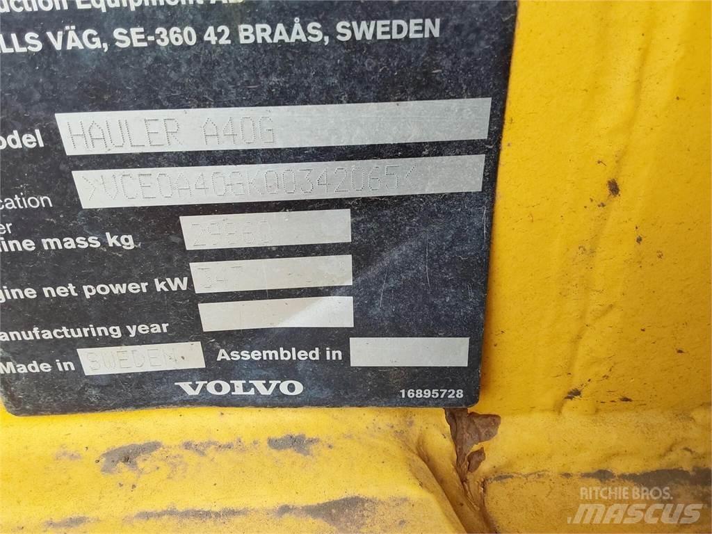 Volvo A40G Zglobni demperi
