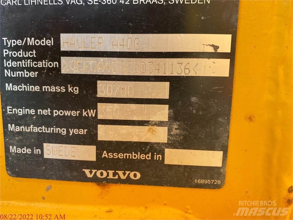 Volvo A40G Zglobni demperi
