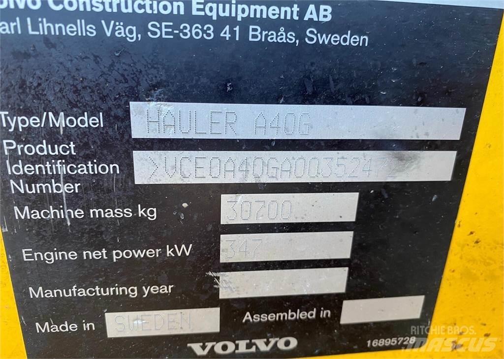 Volvo A40G Zglobni demperi