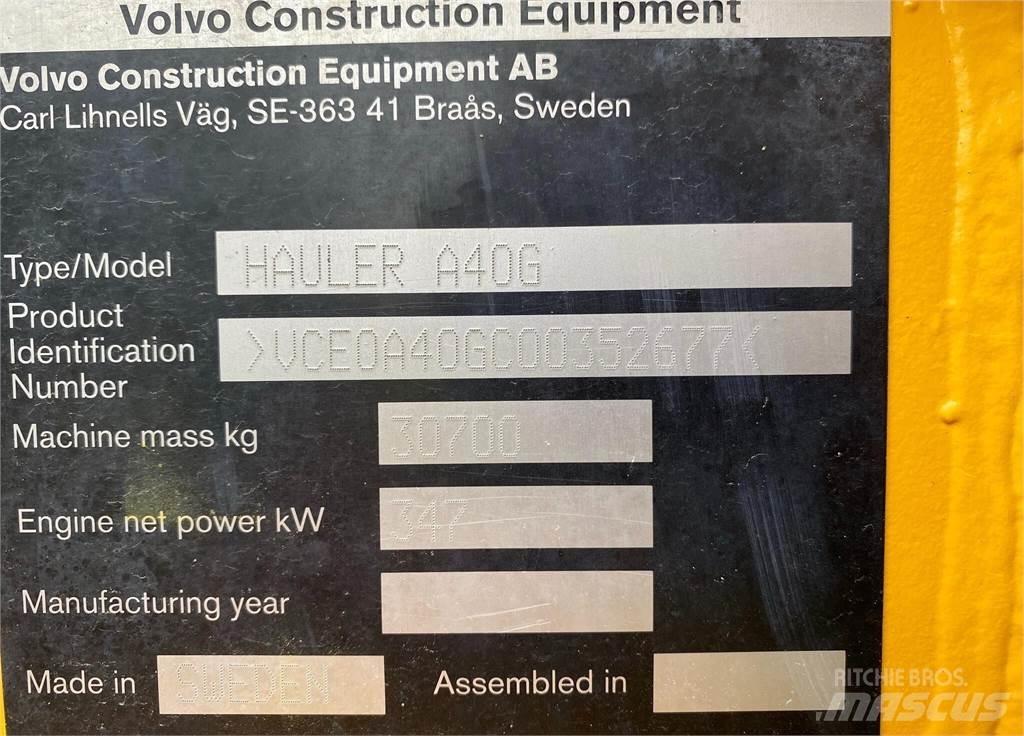 Volvo A40G Zglobni demperi