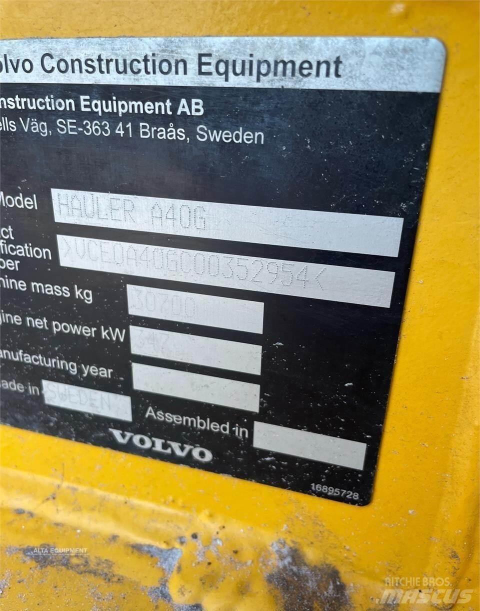Volvo A40G Zglobni demperi