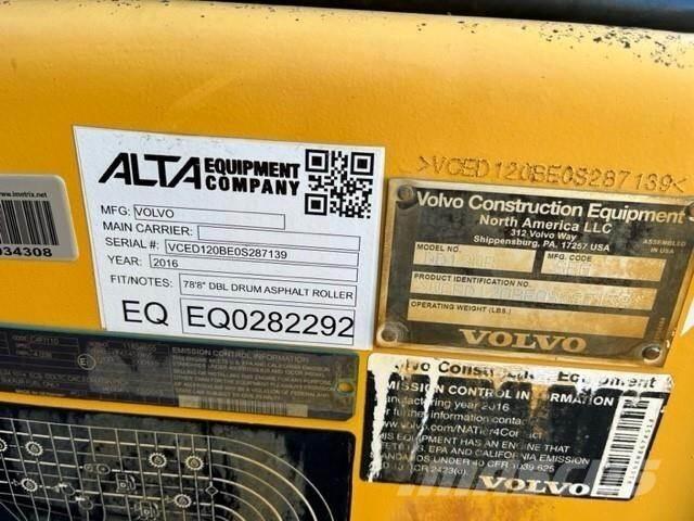 Volvo DD120B Valjci sa dvojnim bubnjem