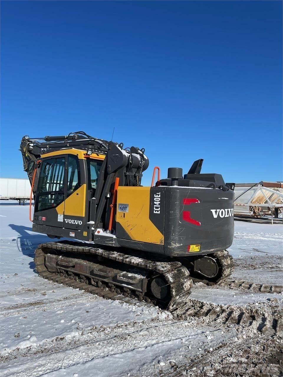 Volvo EC140EL Bageri gusjeničari