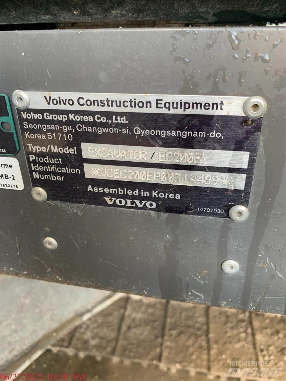 Volvo EC200EL Bageri gusjeničari