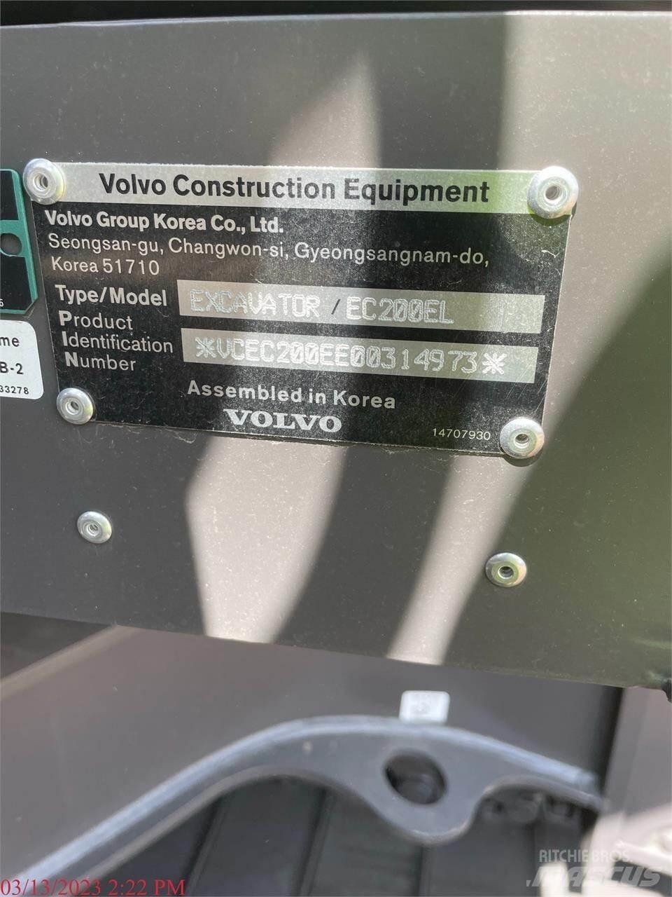 Volvo EC200EL Bageri gusjeničari