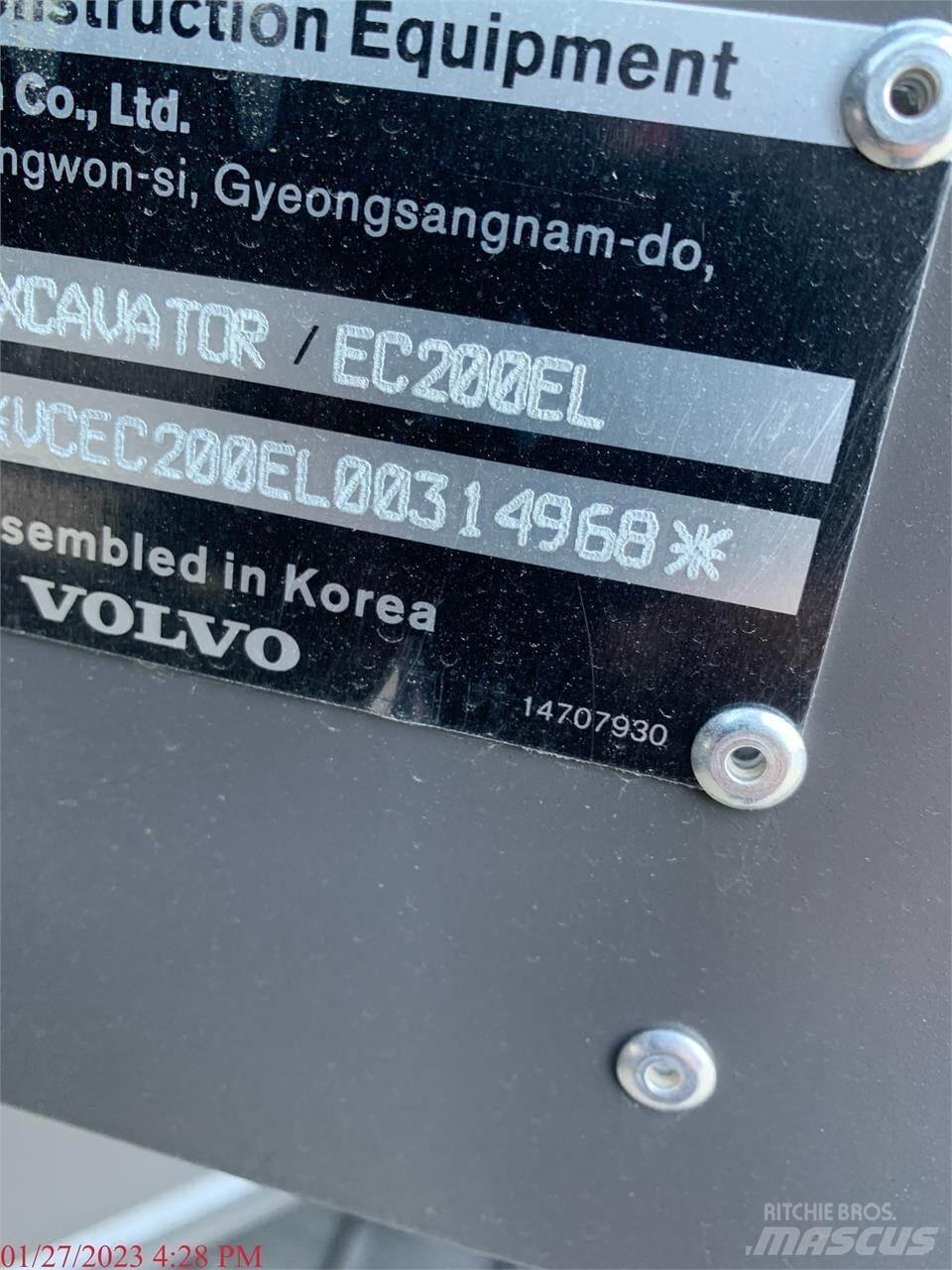 Volvo EC200EL Bageri gusjeničari